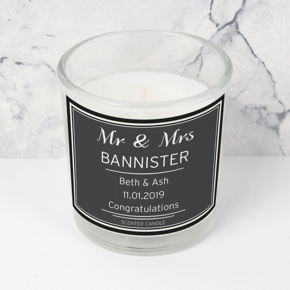 Personalised Classic Scented Jar Candle Extra Image 2